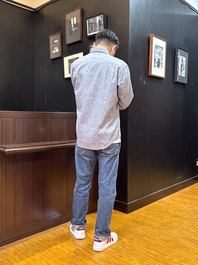KEIさんの「TAKEO KIKUCHI｜【モンスターストレッチ】日本製 ウォッシュド デニムパンツ」を使ったコーディネート
