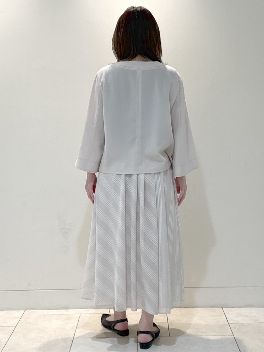 S&auml;K&iuml;さんの「Reflect｜◆【UVカット／接触冷感／洗える／セットアップ可】クルーネックジャケット」を使ったコーディネート
