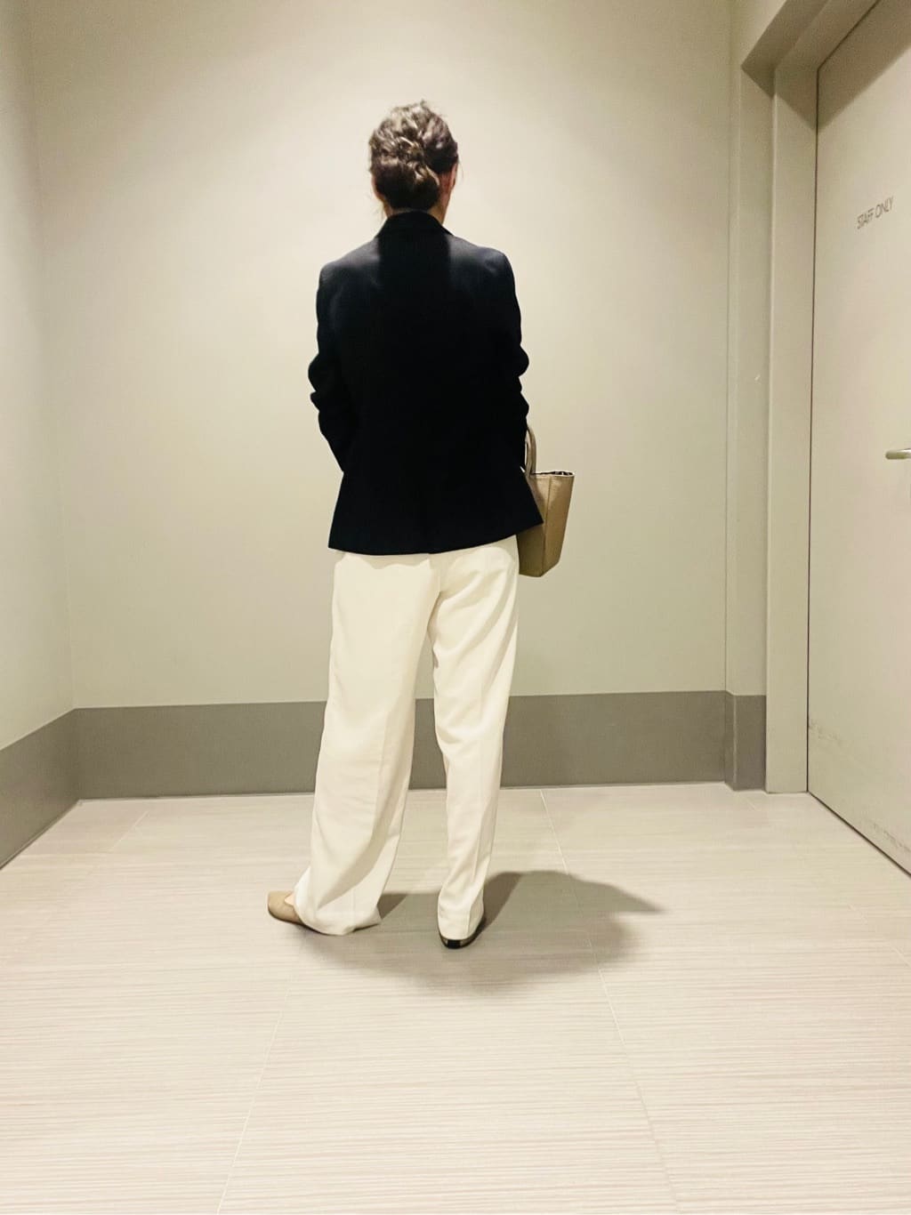 Annさんの「DRESSTERIOR｜【otonaMUSE5月号掲載/日本製】シュリンクレザーミニトート」を使ったコーディネート