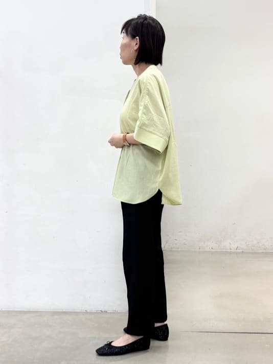 fujiさんの「THE SHOP TK｜◆ドルマンブラウス【7色展開/洗濯機OK/体型カバー】」を使ったコーディネート