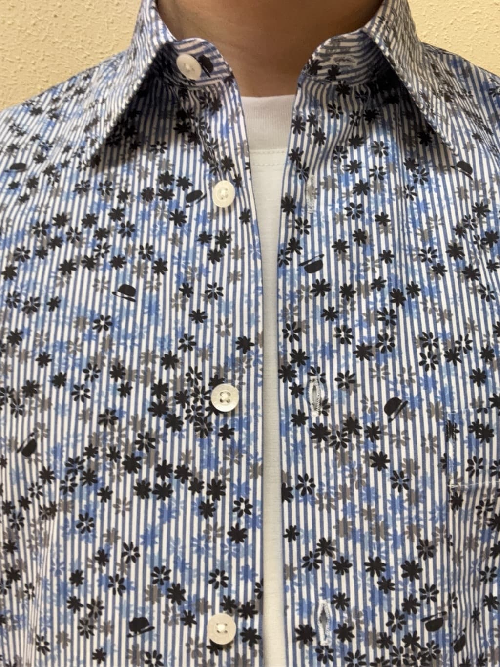 及川さんの「TAKEO KIKUCHI｜【抗菌防臭／5サイズ展開】ハイゲージポンチ Tシャツ」を使ったコーディネート