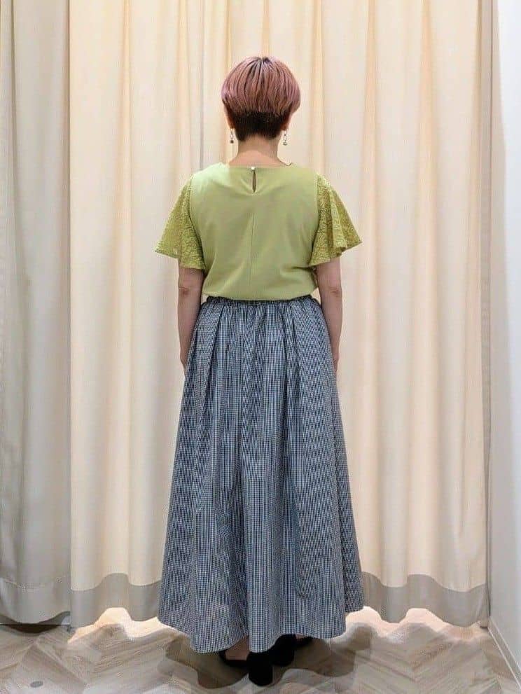ユカさんの「SHOO･LA･RUE｜◆カジュアルにもきれいめにも アンクルストラップサンダル」を使ったコーディネート