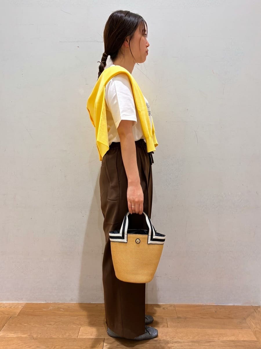 kurumiさんの「OPAQUE.CLIP｜◆アソートロゴTシャツ【洗濯機洗い可】」を使ったコーディネート