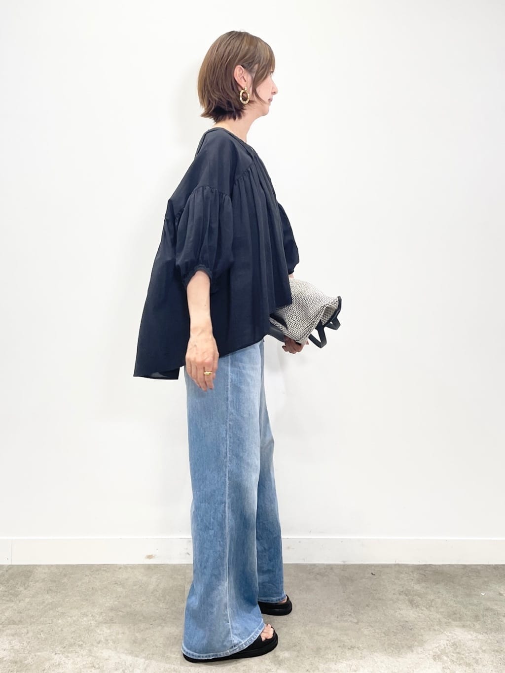 KAYOさんの「UNTITLED｜◆【Liyoca】コットンロール バテレンレースブラウス」を使ったコーディネート