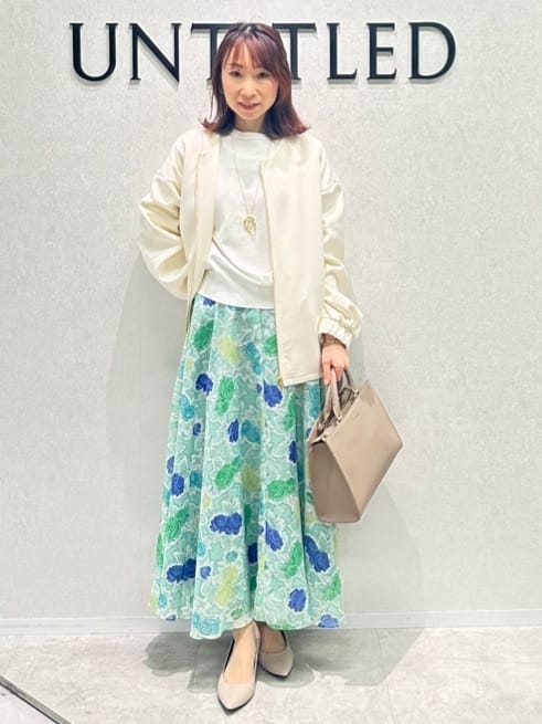 Miwaさんの「UNTITLED｜◆ビッグトップネックレス」を使ったコーディネート