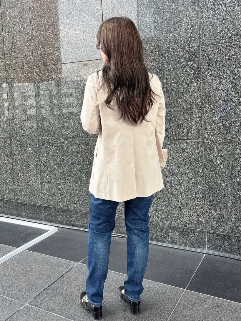 R.Kさんの「UNTITLED｜【Healthy DENIM&times;UNTITLED】別注 R Mrytle（リマートル）テーパードデニム」を使ったコーディネート