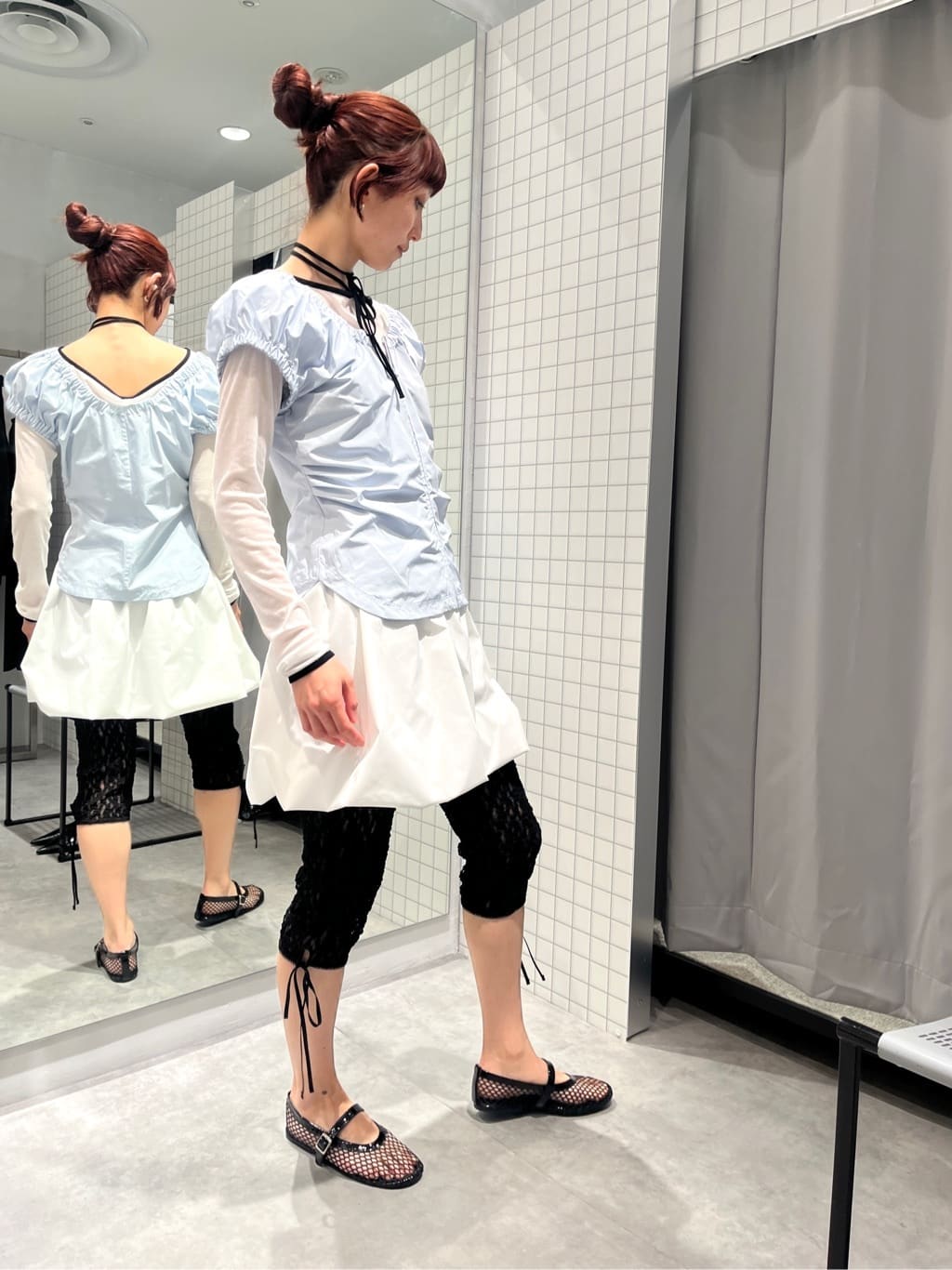 Rielさんの「CODE A｜lace leggings」を使ったコーディネート