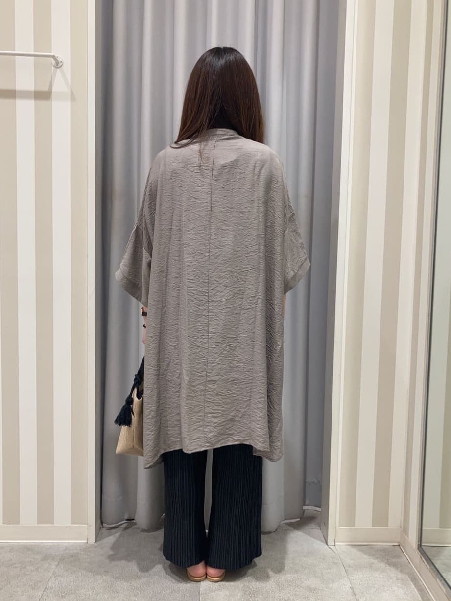 𝐂𝐡𝐢𝐢 &hearts;(ちー)さんの「SHOO･LA･RUE｜◆【洗える/S-LL/ひんやり】ゆったりチュニックワンピース」を使ったコーディネート