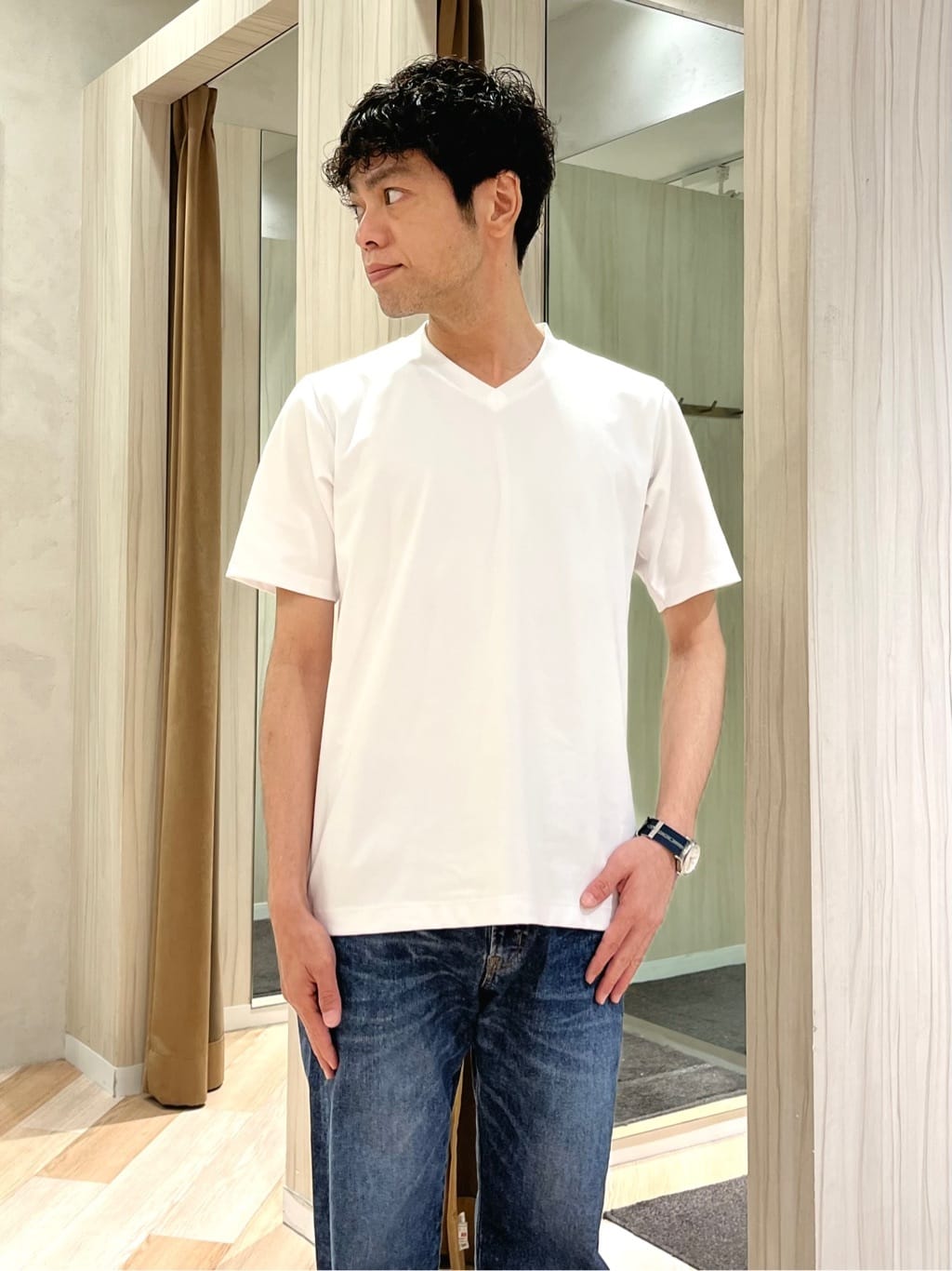 URAさんの「TAKEO KIKUCHI｜【360&deg;ストレッチ／セットアップ対応】None Of Stress ジャケット」を使ったコーディネート