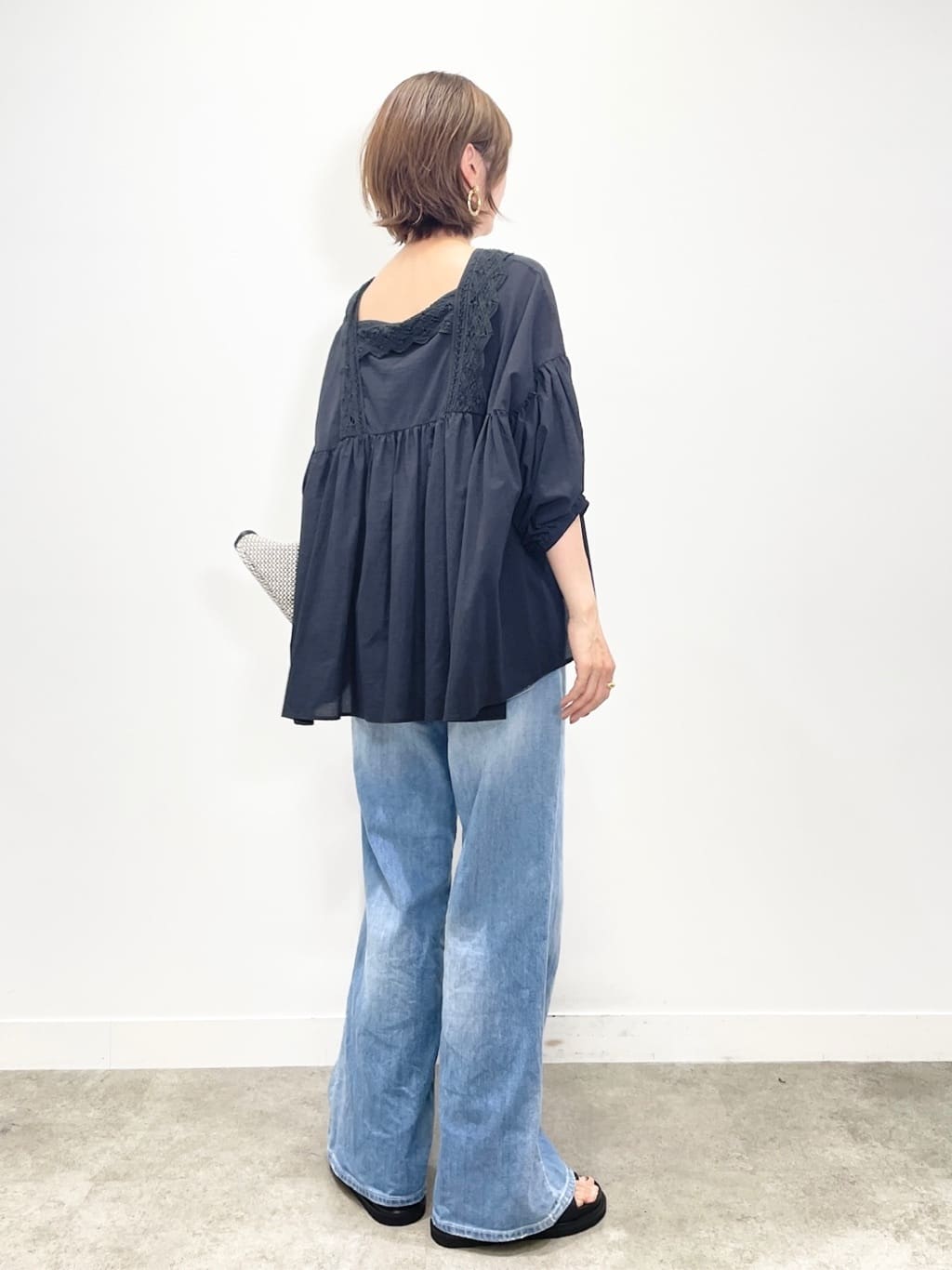 KAYOさんの「UNTITLED｜◆【Liyoca】コットンロール バテレンレースブラウス」を使ったコーディネート