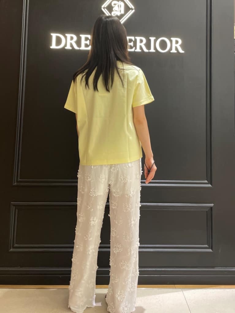 Karinさんの「DRESSTERIOR｜◆【接触冷感/抗菌防臭/消臭】アイスクリアコットンドルマンT」を使ったコーディネート