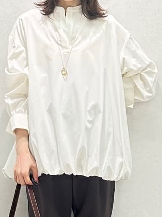 Miwaさんの「UNTITLED｜ライトダブルリングネックレス」を使ったコーディネート