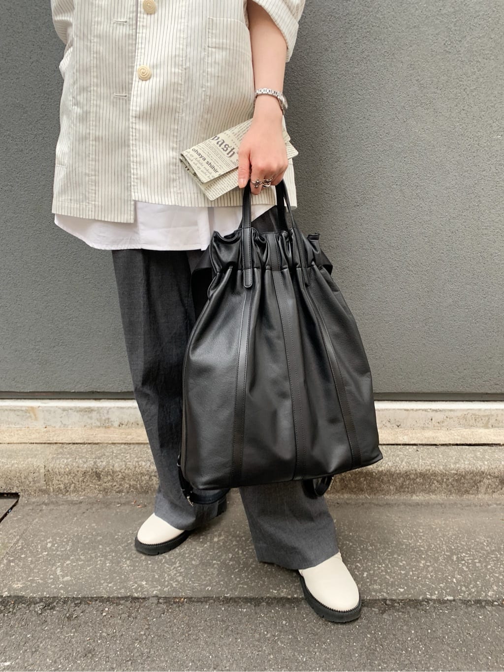 Iさんの「HIROKO HAYASHI｜PIATTI（ピアッティ）長財布スリム」を使ったコーディネート