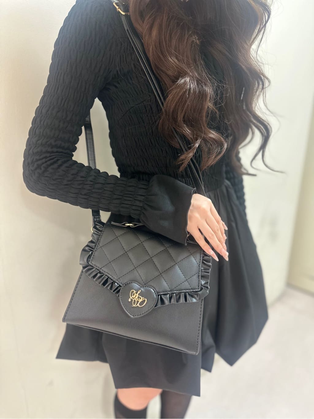 ayakaさんの「ESPERANZA｜厚底ヒールレースアップパンプス」を使ったコーディネート