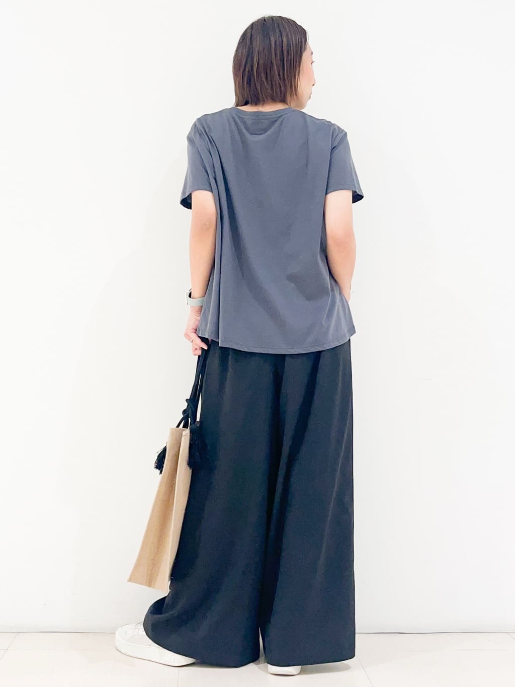 yuuco.さんの「grove｜【Lee&times;grove別注】HALF SLEEVE FLARE T-SHIRTS」を使ったコーディネート