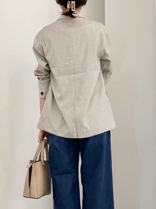 kanakoさんの「grove｜【Lee&times;grove別注】WIDE DENIM PANTS」を使ったコーディネート