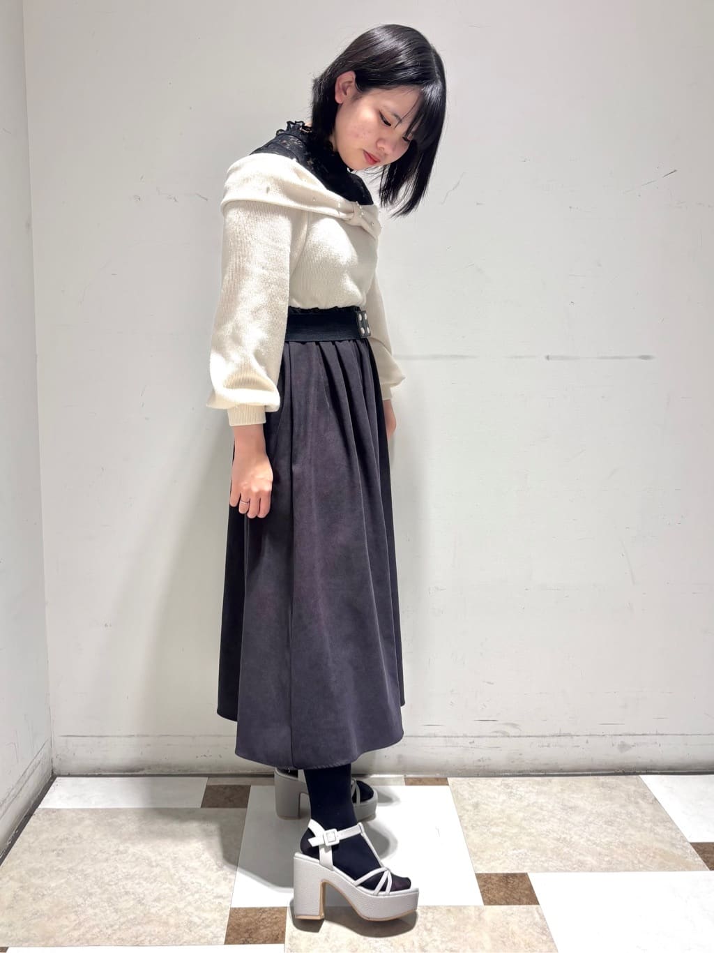 夜桜さんの「ESPERANZA｜Tストラップミニバックルサンダル」を使ったコーディネート