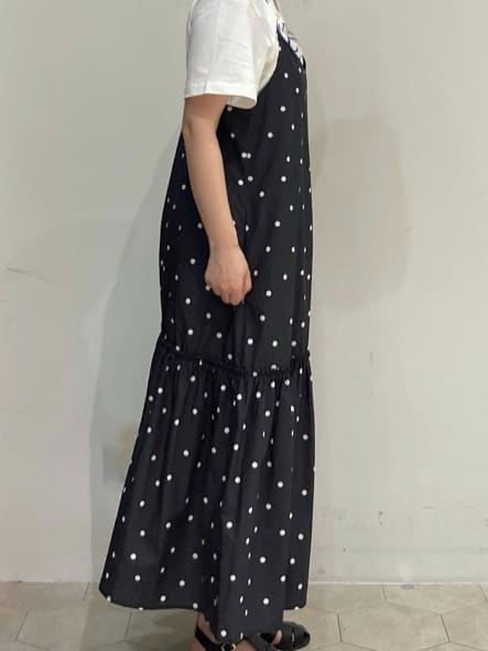 MAKOさんの「OPAQUE.CLIP｜◆BIGロゴTシャツ【洗濯機洗い可】」を使ったコーディネート