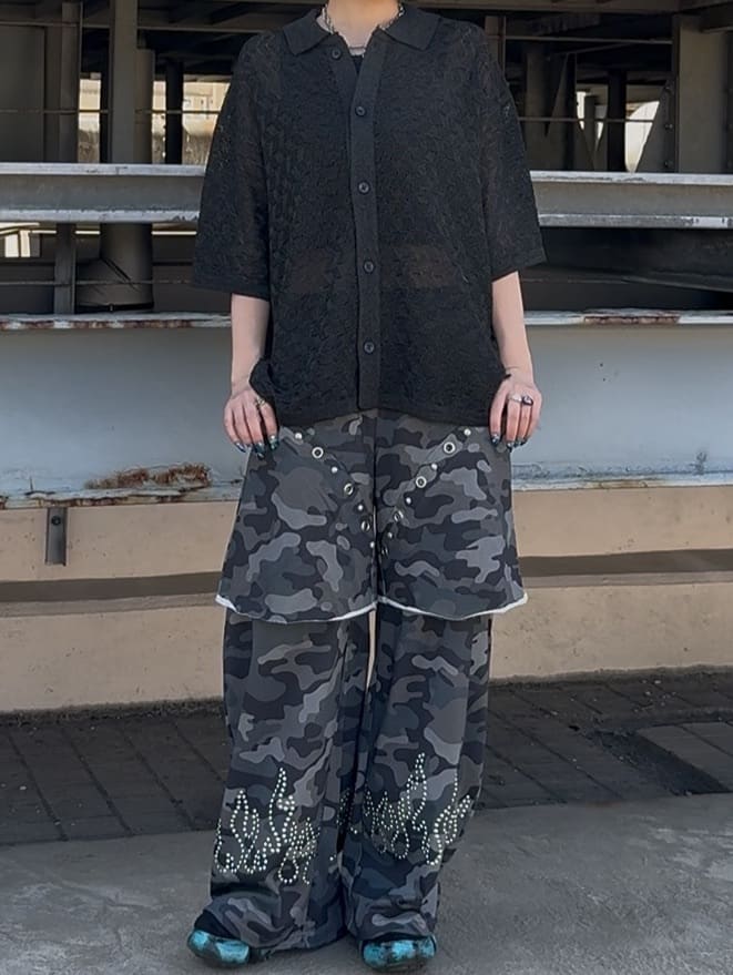 川本葵さんの「tk.TAKEO KIKUCHI｜◆K&rsquo;PJT by AOI 『Lightweight Pants』」を使ったコーディネート