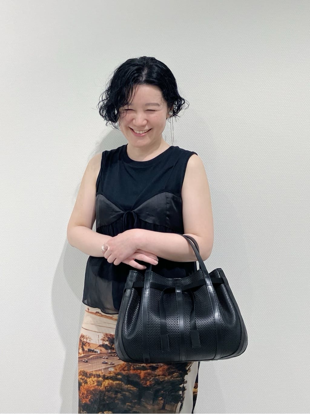 Cさんの「HIROKO HAYASHI｜PANIER（パニエ） ハンドバッグ」を使ったコーディネート