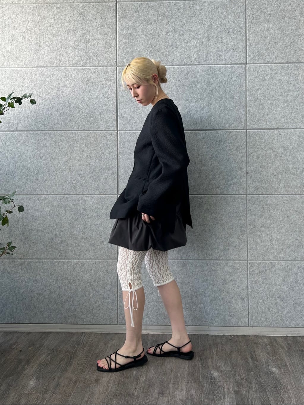 honoka Aさんの「CODE A｜lace leggings」を使ったコーディネート