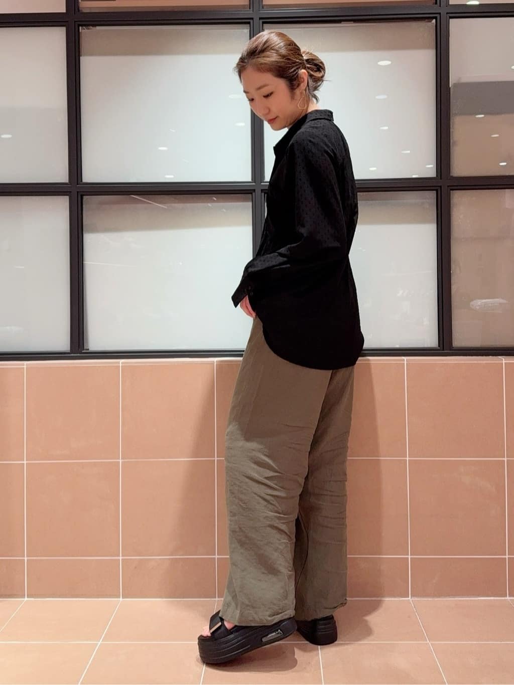kaoriさんの「ESPERANZA｜厚底フラットスポサン」を使ったコーディネート