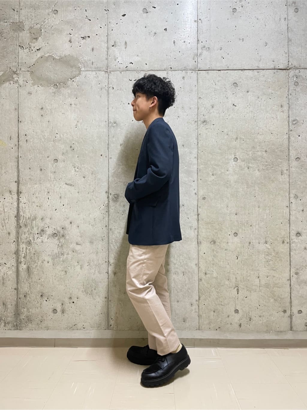 すずきさんの「TAKEO KIKUCHI｜【360&deg;ストレッチ／セットアップ対応】None Of Stress ジャケット」を使ったコーディネート