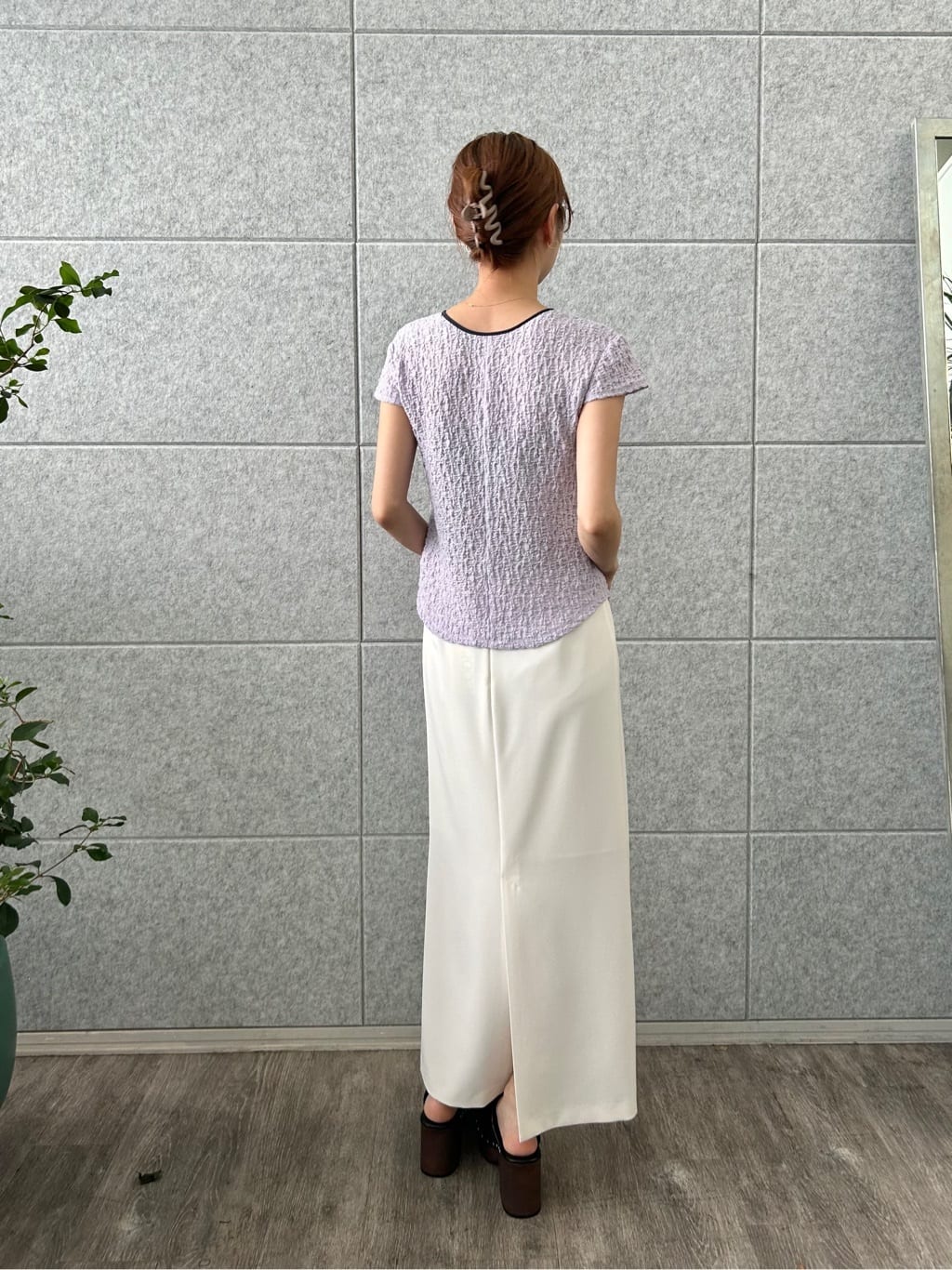 harunaさんの「CODE A｜femi cut pullover」を使ったコーディネート