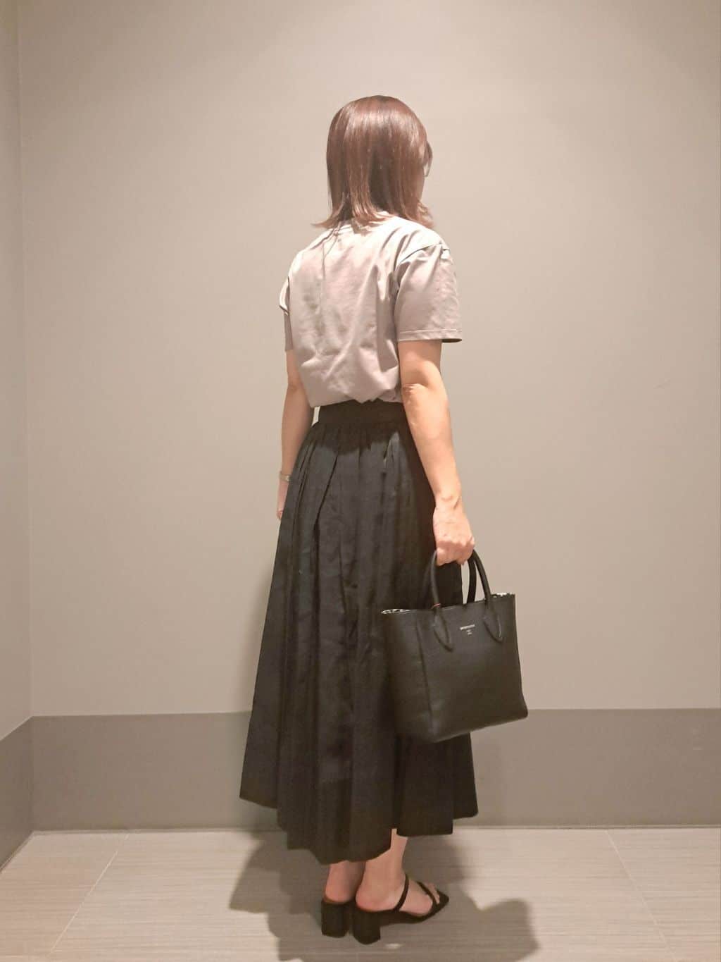 Takahashiさんの「DRESSTERIOR｜【otonaMUSE5月号掲載/日本製】シュリンクレザーミニトート」を使ったコーディネート