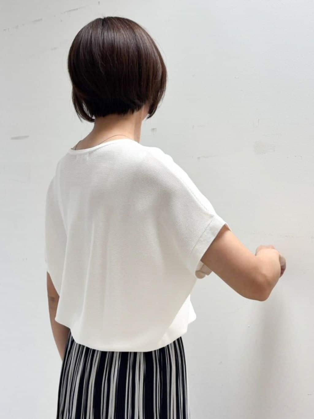 keikoさんの「COUP DE CHANCE｜◆【日本製】ロングフェイクパールネックレス3」を使ったコーディネート