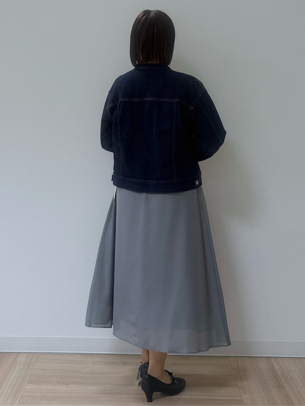 amiさんの「Reflect｜◆【手洗い可】スタンダードデニムジャケット」を使ったコーディネート