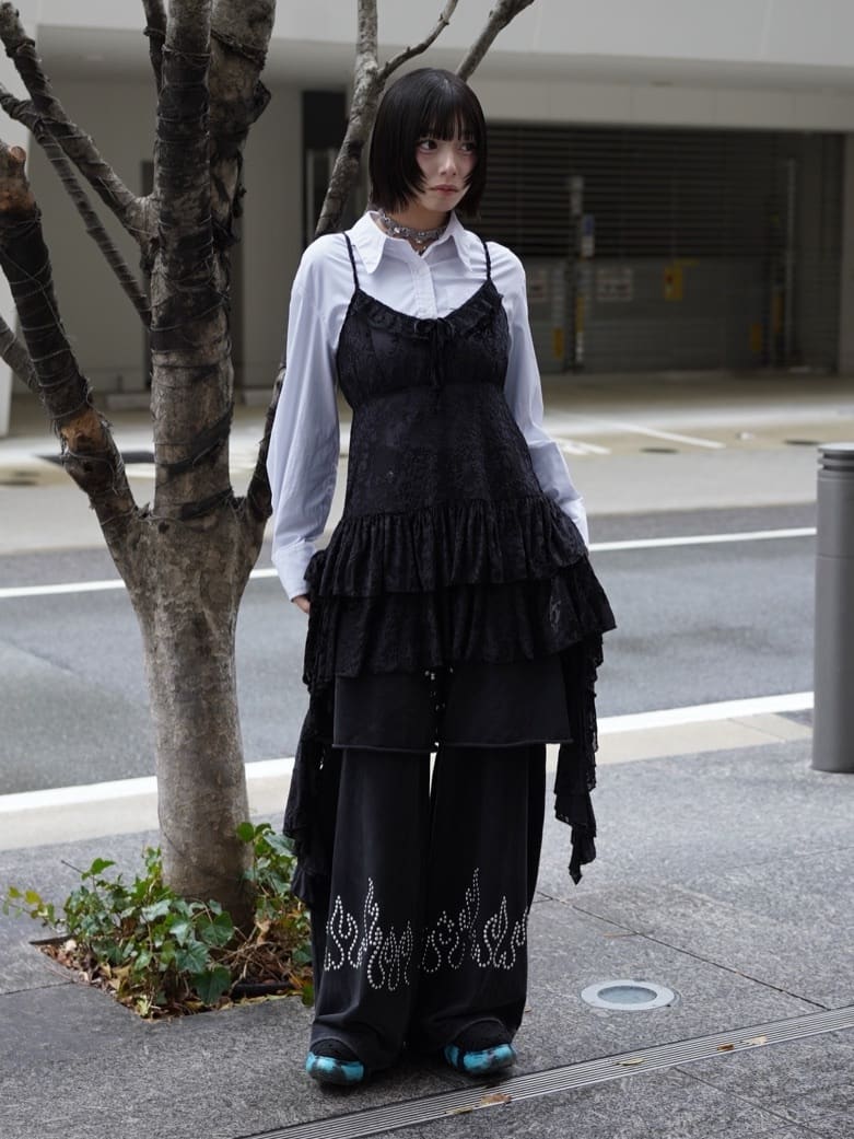 川本葵さんの「tk.TAKEO KIKUCHI｜◆K&rsquo;PJT by AOI 『Lightweight Pants』」を使ったコーディネート