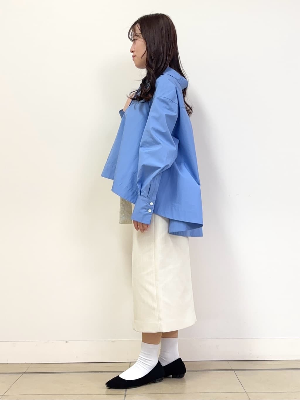 あやかさんの「UNTITLED｜◆【体型カバー】タイプライター テントシャツ」を使ったコーディネート