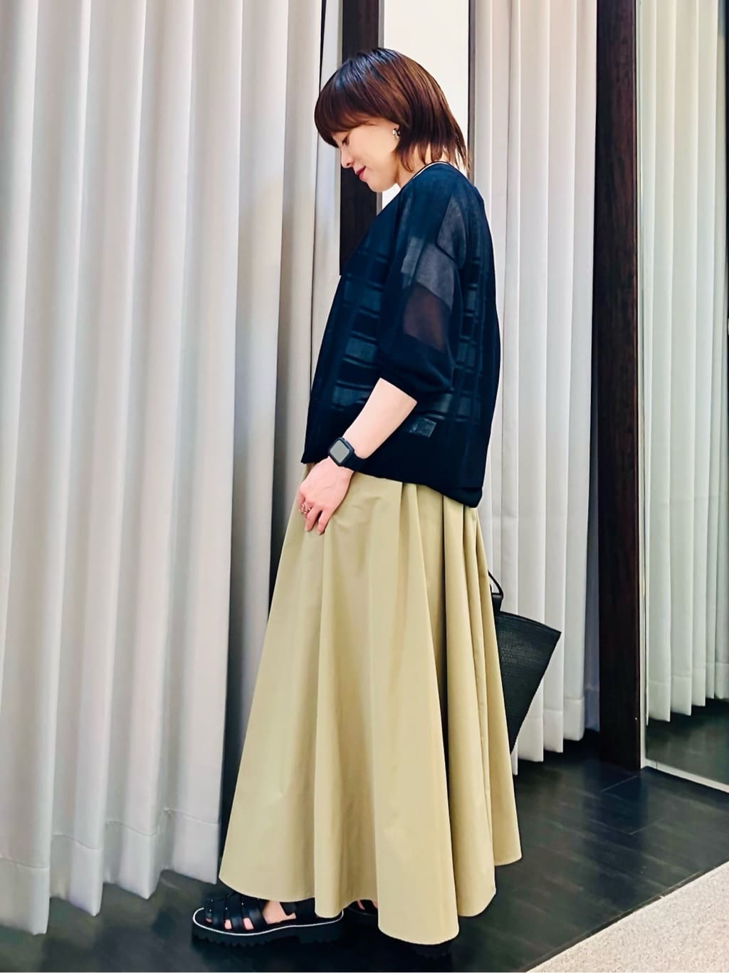 YUKIさんの「INDIVI｜」を使ったコーディネート