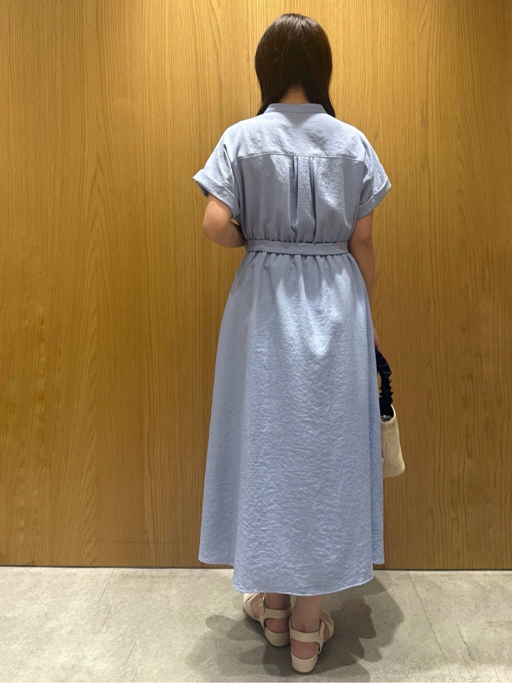 wakanaさんの「index｜《7色展開／XS-LLサイズ》ダブルポケットスキッパーシャツワンピース【吸水速乾／防シワ／イージーア」を使ったコーディネート