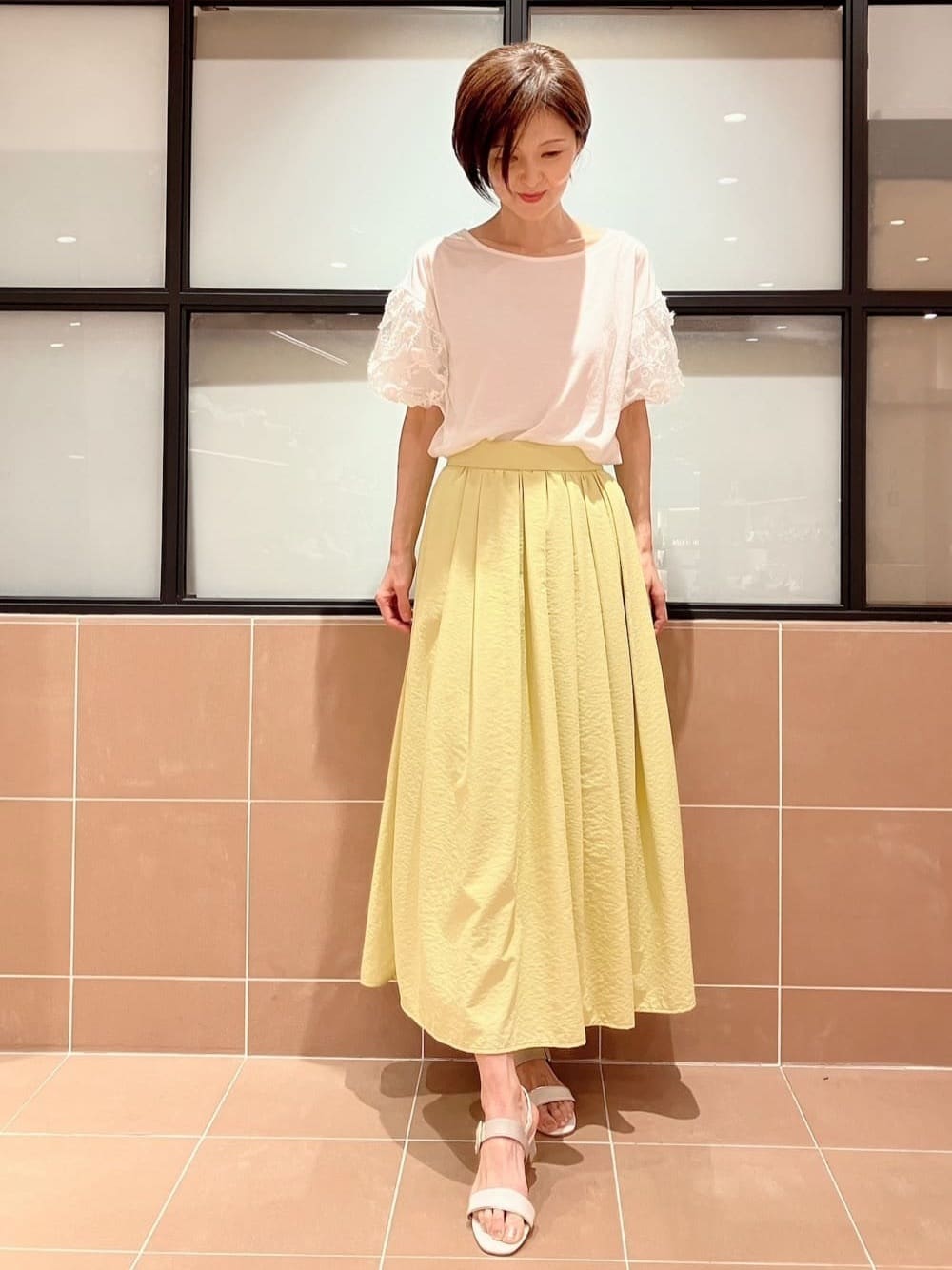 Ｋさんの「ESPERANZA｜配色バックルベルトサンダル」を使ったコーディネート