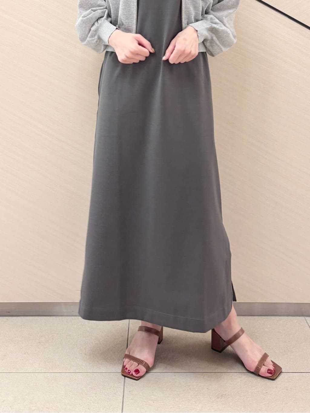 清水夏姫さんの「DRESSTERIOR｜【Safari5月号掲載】DRESSTERIORロゴキャップ」を使ったコーディネート