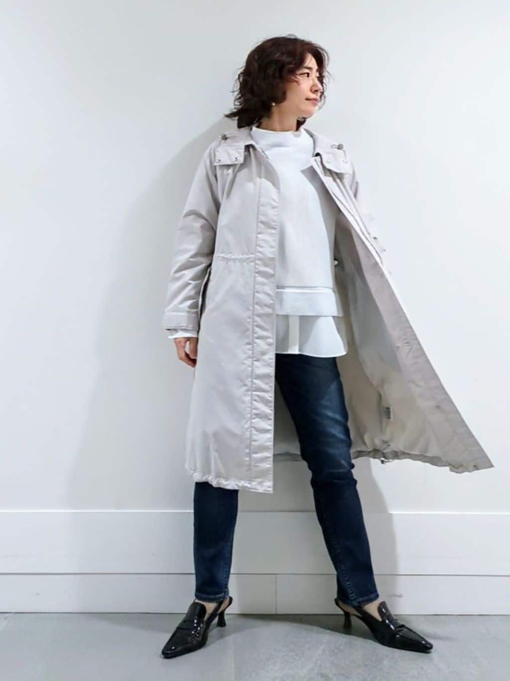 ミズタさんの「UNTITLED｜【Healthy DENIM&times;UNTITLED】別注 R Mrytle（リマートル）テーパードデニム」を使ったコーディネート
