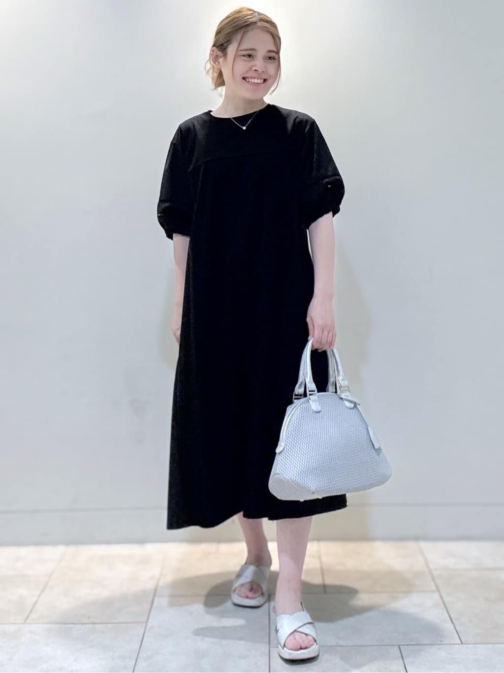 S&auml;K&iuml;さんの「Reflect｜◆【夏SALE／E‐QUALITY／手洗い可】リラクシーワンピース」を使ったコーディネート