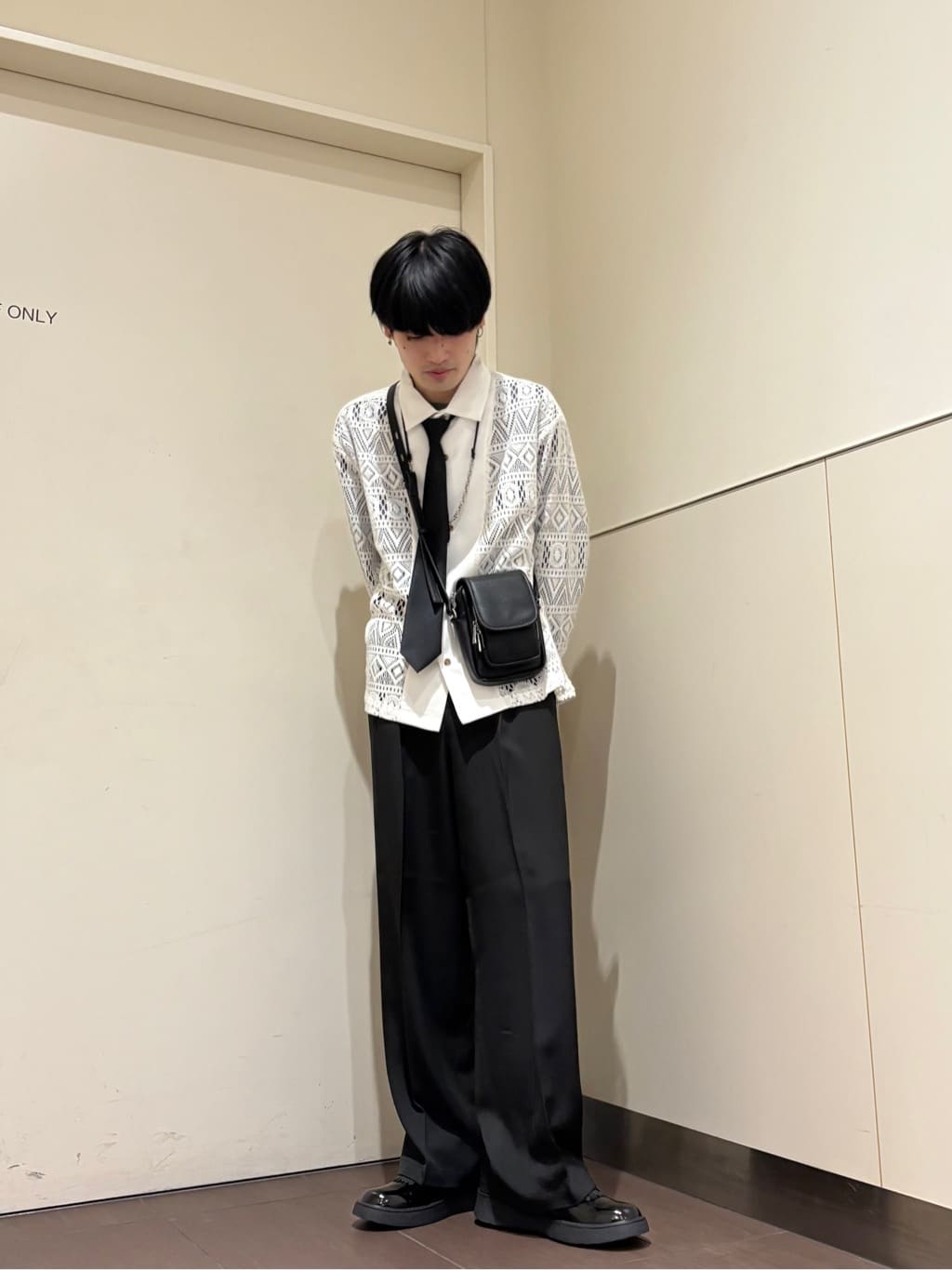 Nさんの「tk.TAKEO KIKUCHI｜◆バレルシルエットスラックス」を使ったコーディネート