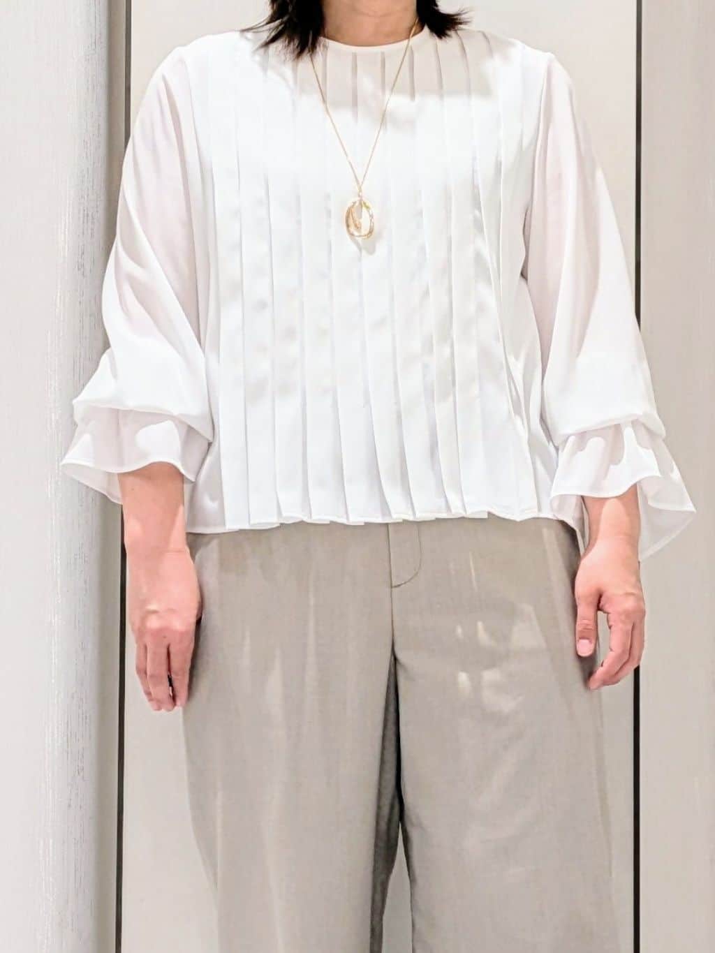 Onumaさんの「UNTITLED｜◆ビッグトップネックレス」を使ったコーディネート