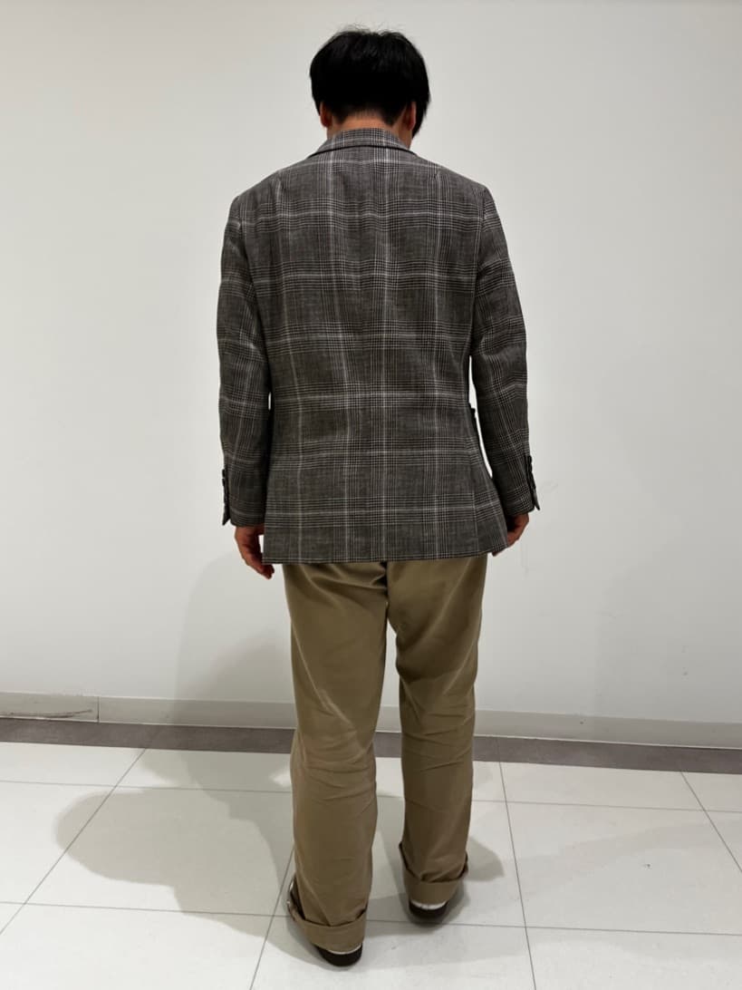 MATSUBARAさんの「DRESSTERIOR｜レースジャカード ニットポロ」を使ったコーディネート