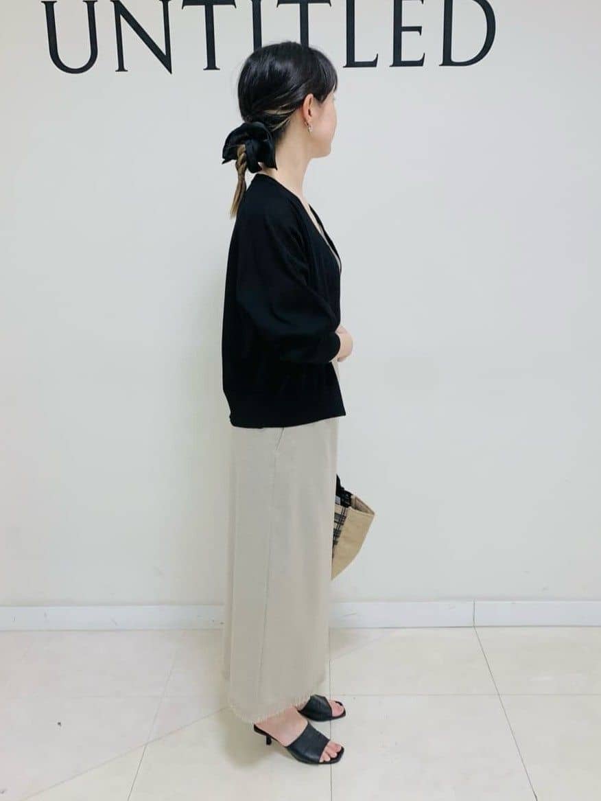 サオリさんの「UNTITLED｜コットンテレコタンクトップ」を使ったコーディネート