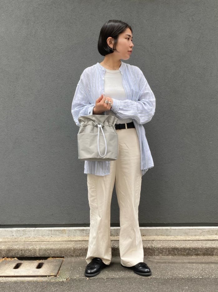Uさんの「HIROKO HAYASHI｜LUINI（ルイーニ）ショルダーバッグ」を使ったコーディネート