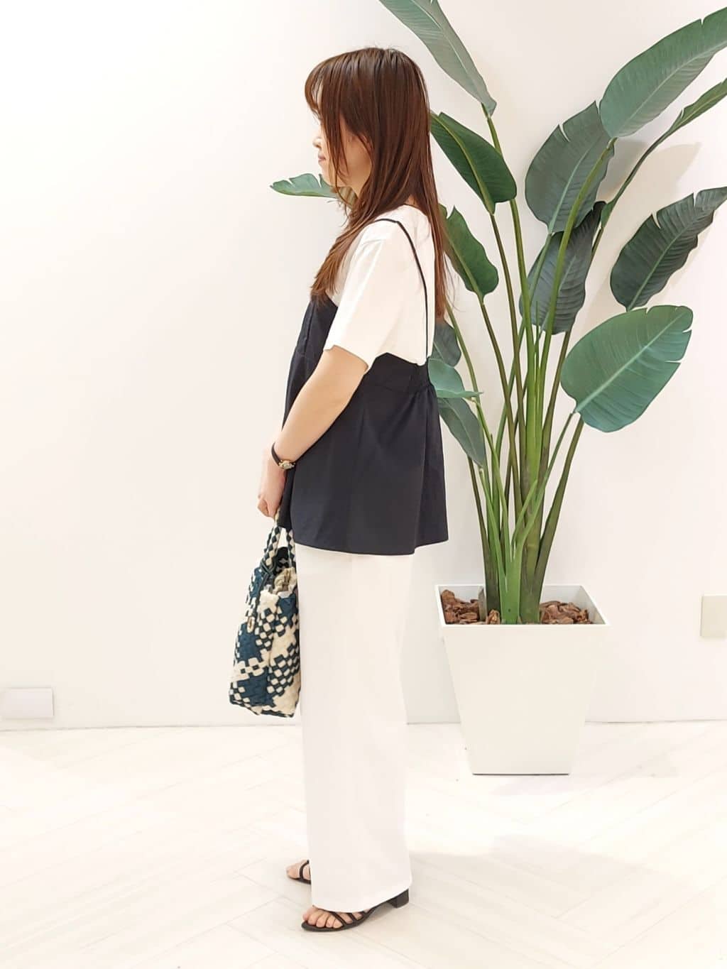 YuKaRiさんの「UNTITLED｜◆ビッグトップネックレス」を使ったコーディネート