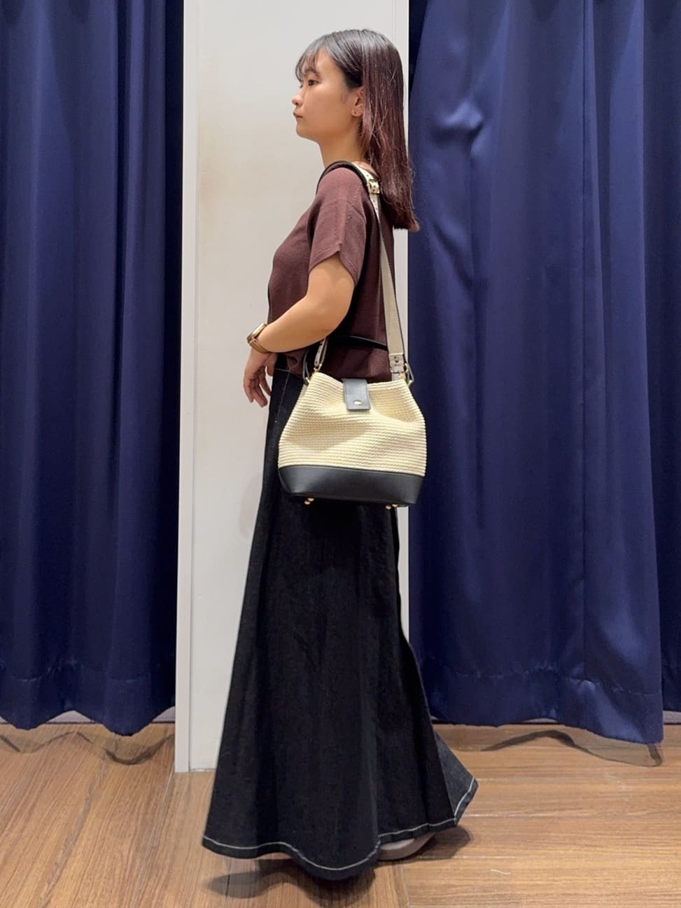 cherryさんの「THE SHOP TK｜◆美人フレンチニット【8色展開/WEB限定カラー/洗濯機OK/毛玉になりにくい】」を使ったコーディネート