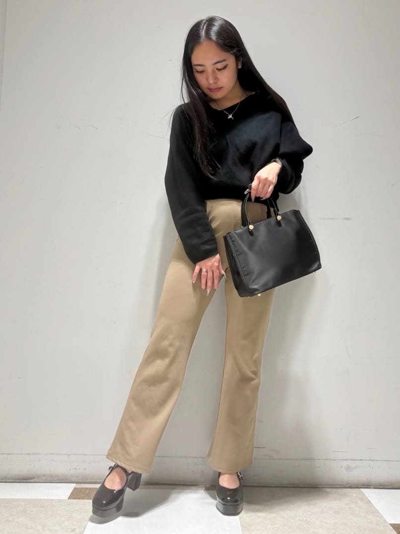 のはらっちょさんの「ESPERANZA｜クロスダブルバックル厚底パンプス 結婚式二次会 パーティー 25SS」を使ったコーディネート