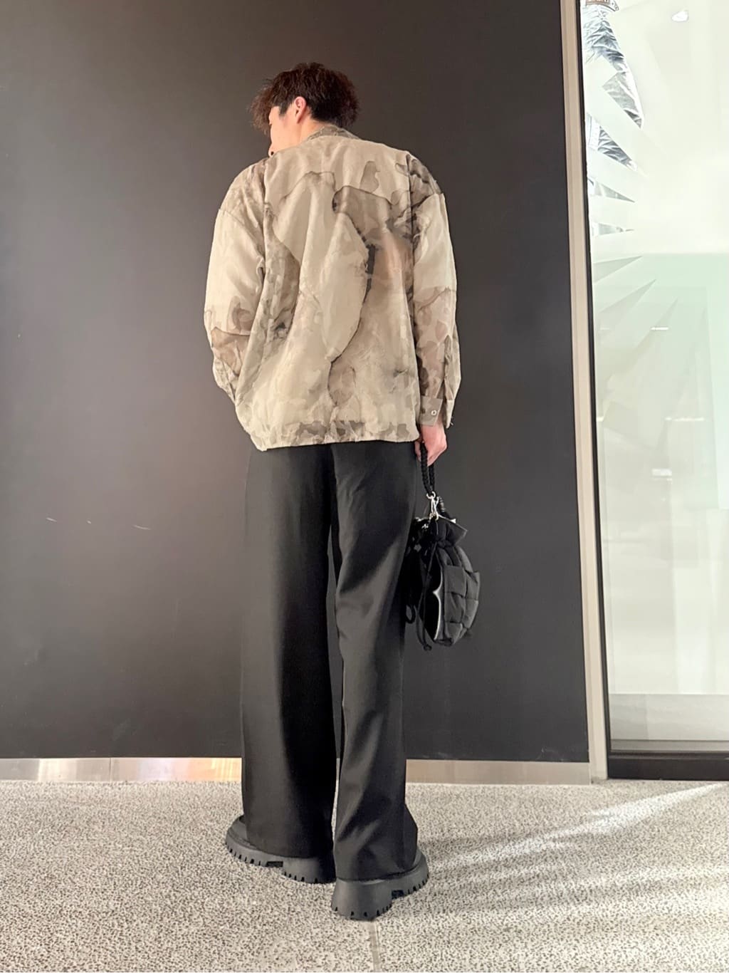 HARUさんの「tk.TAKEO KIKUCHI｜◆バレルシルエットスラックス」を使ったコーディネート