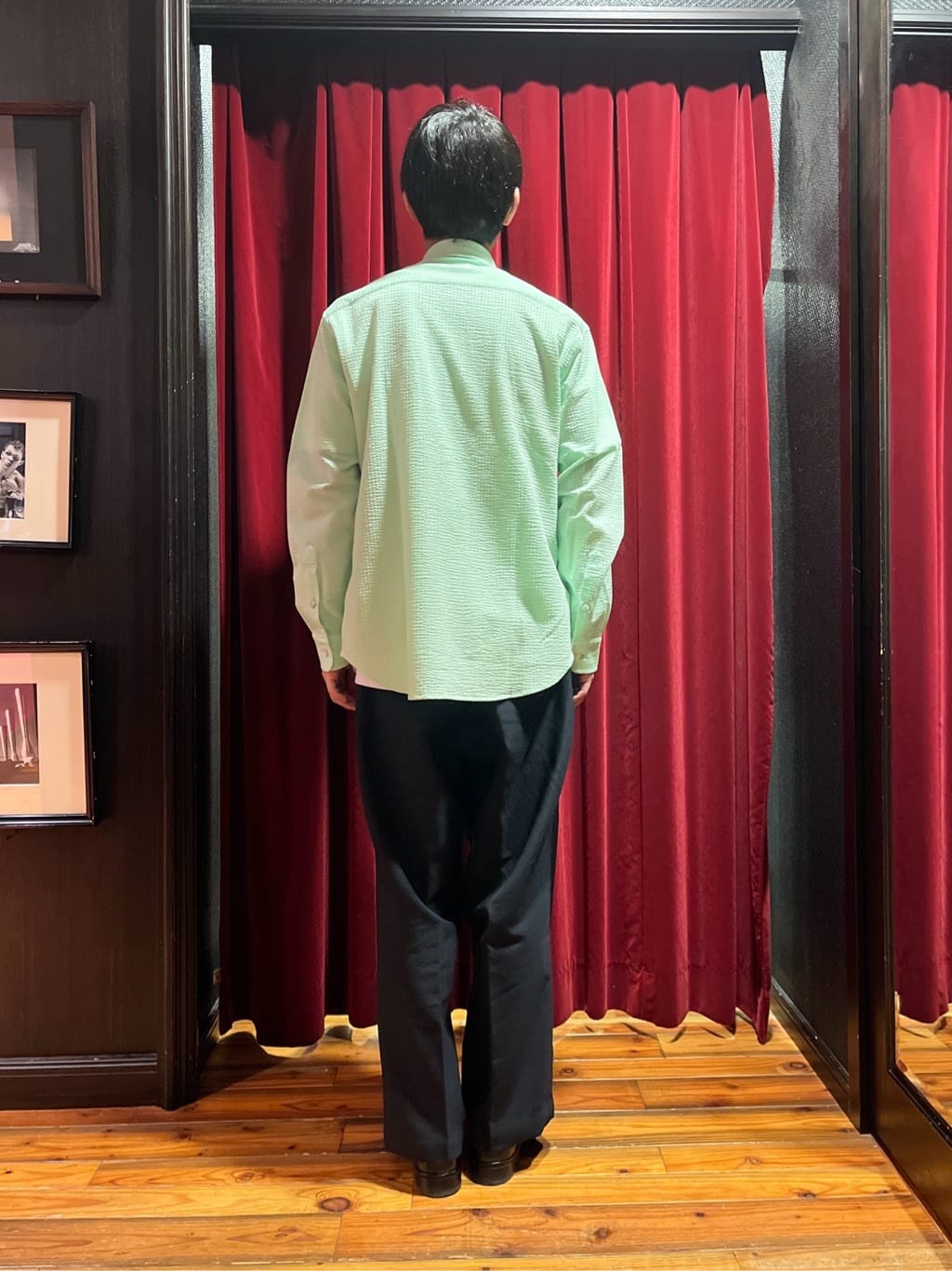 うっちーさんの「TAKEO KIKUCHI｜【抗菌防臭/シーズンレス】シアサッカー ジャージシャツ」を使ったコーディネート