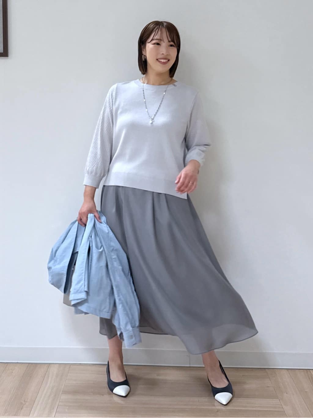 amiさんの「Reflect｜◆フーデッドライティブルゾン」を使ったコーディネート
